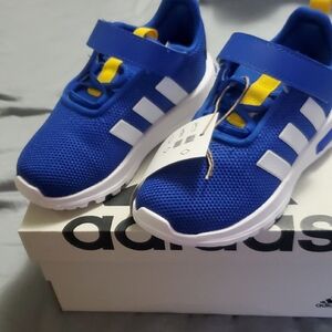 Adidas Kids Sneakers in Blue and White
